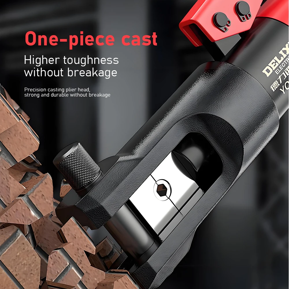 Alicate hidráulico eletricista cobre alumínio friso manual alicate hidráulico nariz de cobre manual fixação fio friso alicate