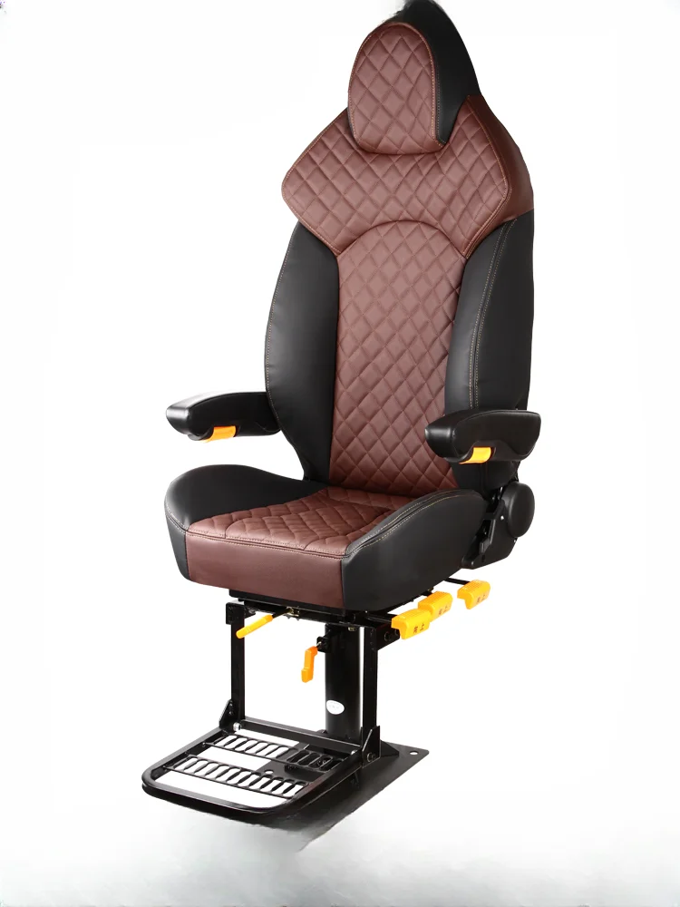 Train construction machinery simulation equipment modified RV driver shock-absorbing aviation seat