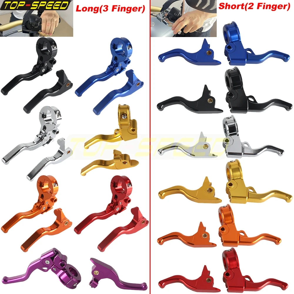 Motorcycle Brake Lever Clutch Lever Front Control Handle For 2021-24 Harley FLHTP FLHTK FLTRX FLTRK FLTRXS FLHP FLHRXS FLHX FLRT
