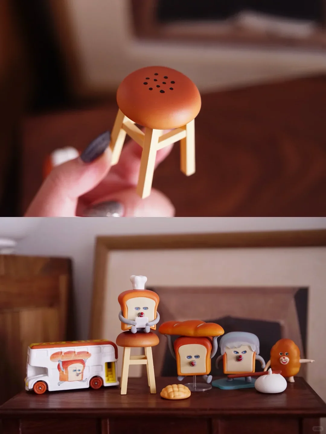 Nowość w magazynie Figurka Bread Thief Blind Box Urocza ozdoba na biurko Prezent niespodzianka na urodziny dziecka Pamiątka