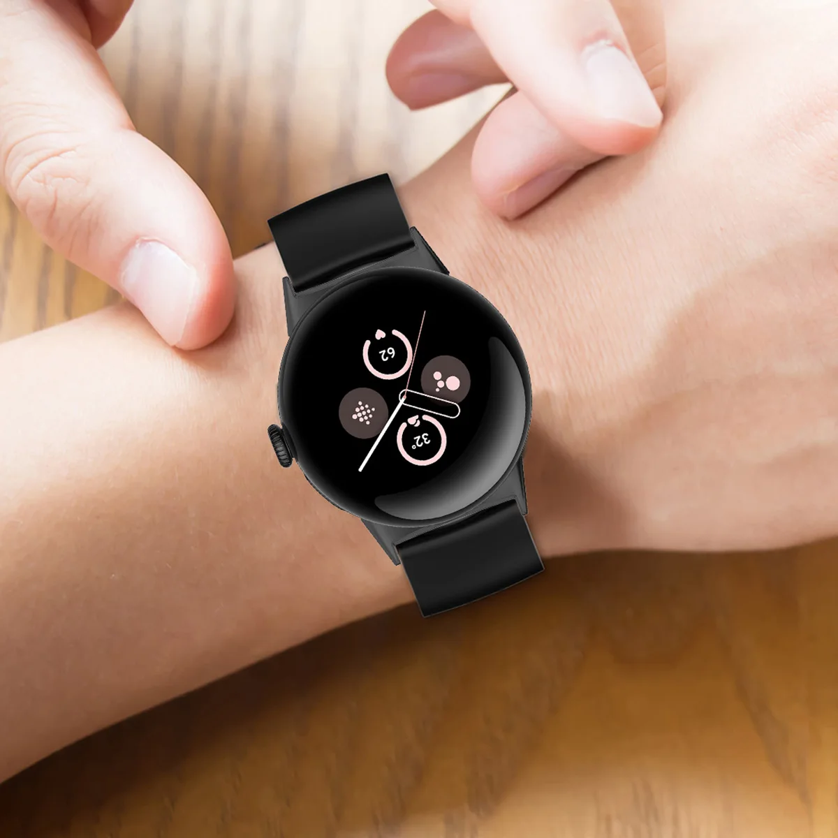 حزام سيليكون لساعة جوجل بيكسل 4 3 45 مللي متر ملحقات الساعة الذكية سوار رياضي للمعصم لساعة جوجل بيكسل 2/1 سوار رياضي