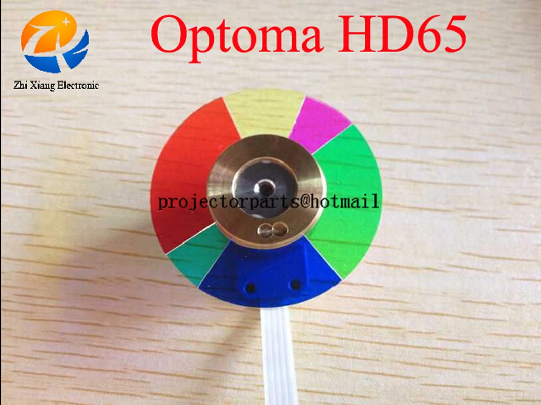 

Original New Projector color wheel for Optoma HD65 projector parts Optoma HD65 Projector Color Wheel free shipping