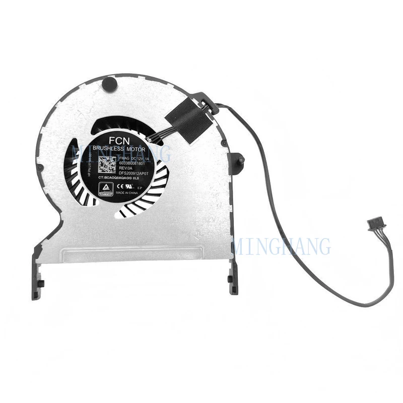 

M M New L97191-001 For HP Z2 MINI G5 GPU Cooling Fan DC 12V 0.85A 4Pin L97191-001