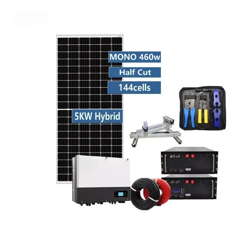 'GROWATT Full 10KW Kits Complete 3Phase 5KW 10KVA 30KW on Off Grid Hybrid Solar System With Wifi 'Monitor System
