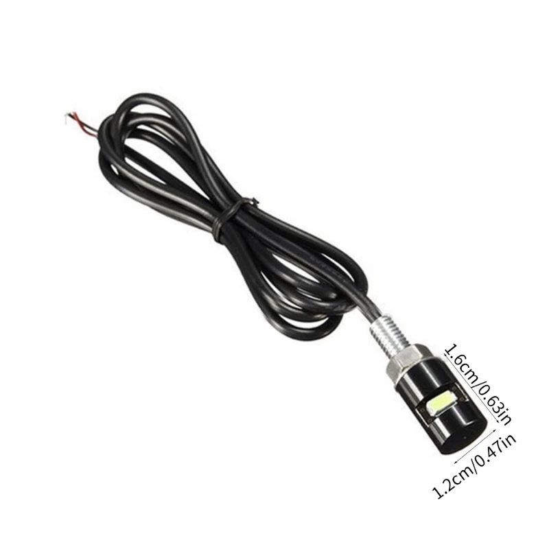 SZCH 12V 5630 LED Universal Car Motorcycle ใบอนุญาตหมายเลขแผ่นสกรูสลักเกลียว
