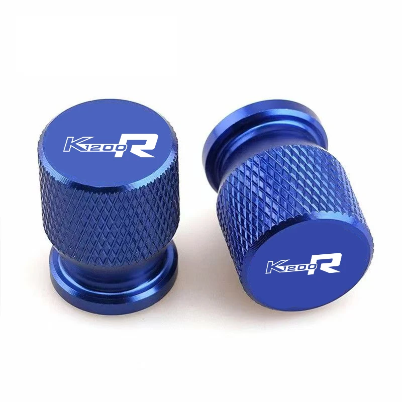 Dengan Logo K 1200 R Aksesoris Motor CNC Aluminium Tutup Pentil Ban Roda Untuk BMW K1200R SPORT 2005-2007 2008 2009