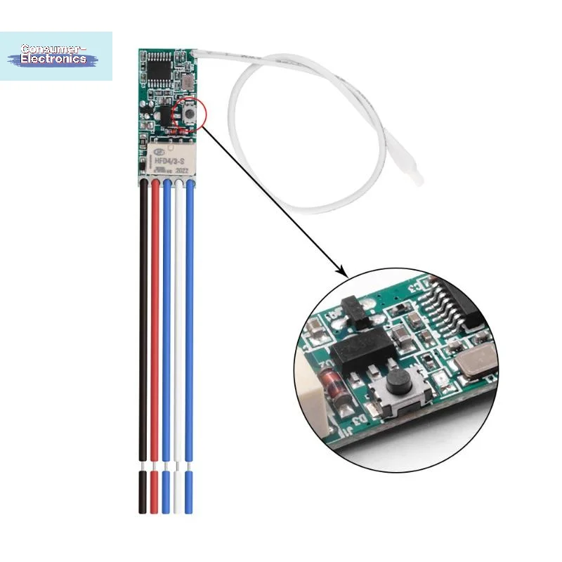 【LED Lamp Controller Micro Receiver Transmitter 433mhz DC 3V 6V 12V 24V Mini Relay Wireless RF Remote Control Switch】