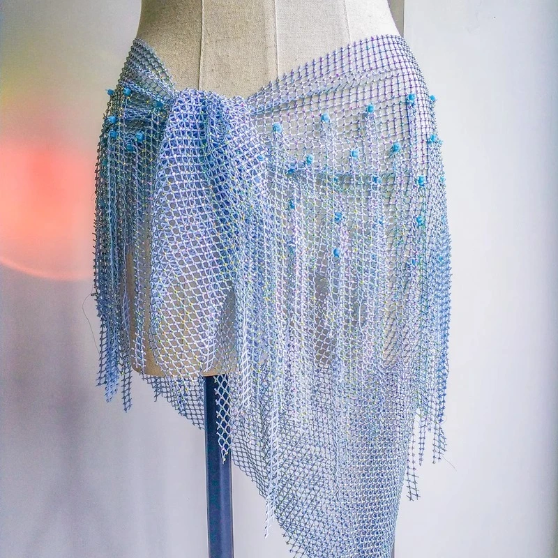 다이아몬드 삼각형 술 엉덩이 스카프 허리 체인 멀티 컬러 귀걸이 선물로 맞춤형 밸리 댄스 벨트 성능