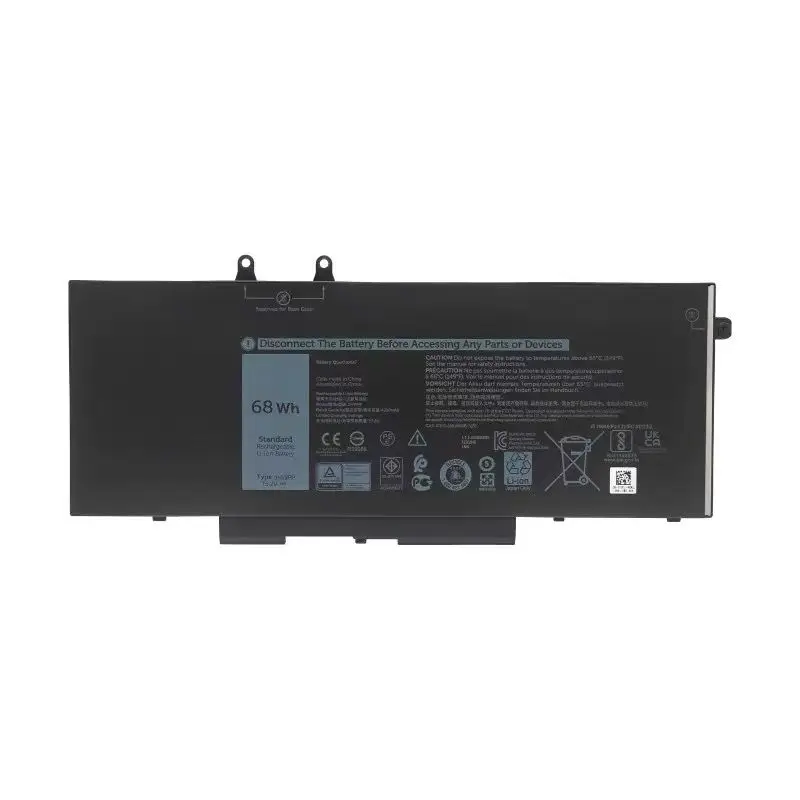 

3HWPP Laptop Battery for DELL Latitude 5401 5410 5501 5411 5510 5511 Precision 3541 3550 3551 Series P80F 1VY7F N2NLL 15.2V 68Wh