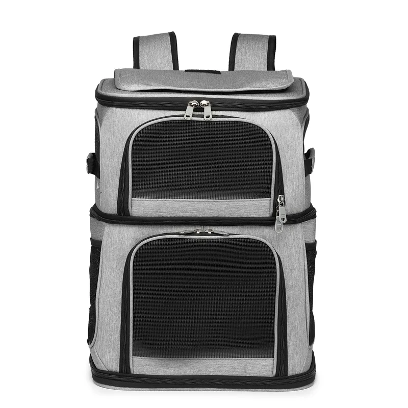 

Large Space Double Layered Pet Bag Convenient for Going Out Cat Backpack Pet Backpack