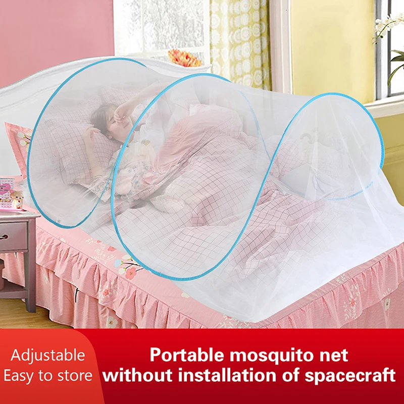 Portable Adjustable No-Installation Mosquito Net - Suitable For Elderly And Children - Anti-mosquito And Light-blocking For Offi