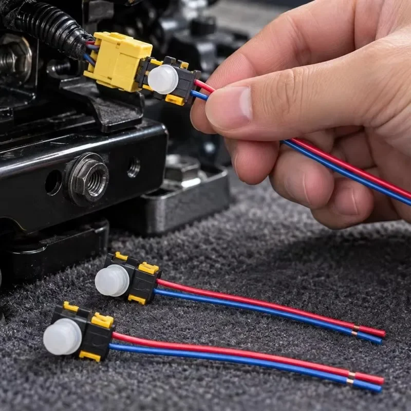 Auto SRS System Repair Replacement SRS Airbag Resistor with Wiring Harness Car Airbag Simulator Steering Wheel Airbag Accessory