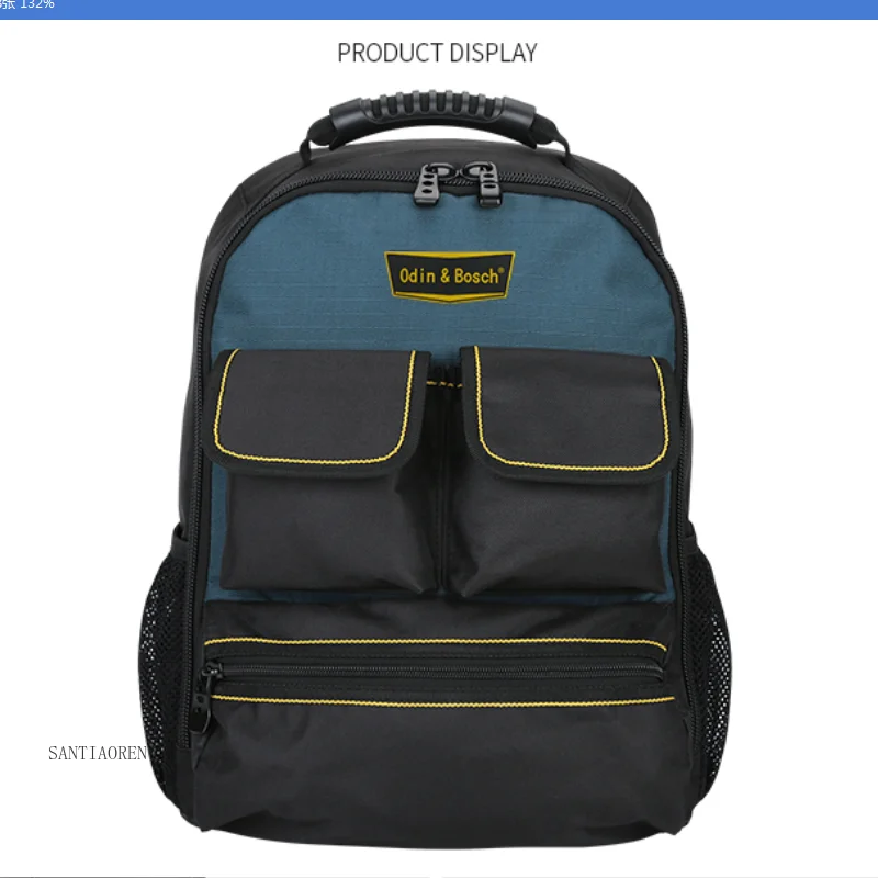 

2025Waterproof Multi Functional Organizer Tool Pouch Storage Electrician Backpack Tool