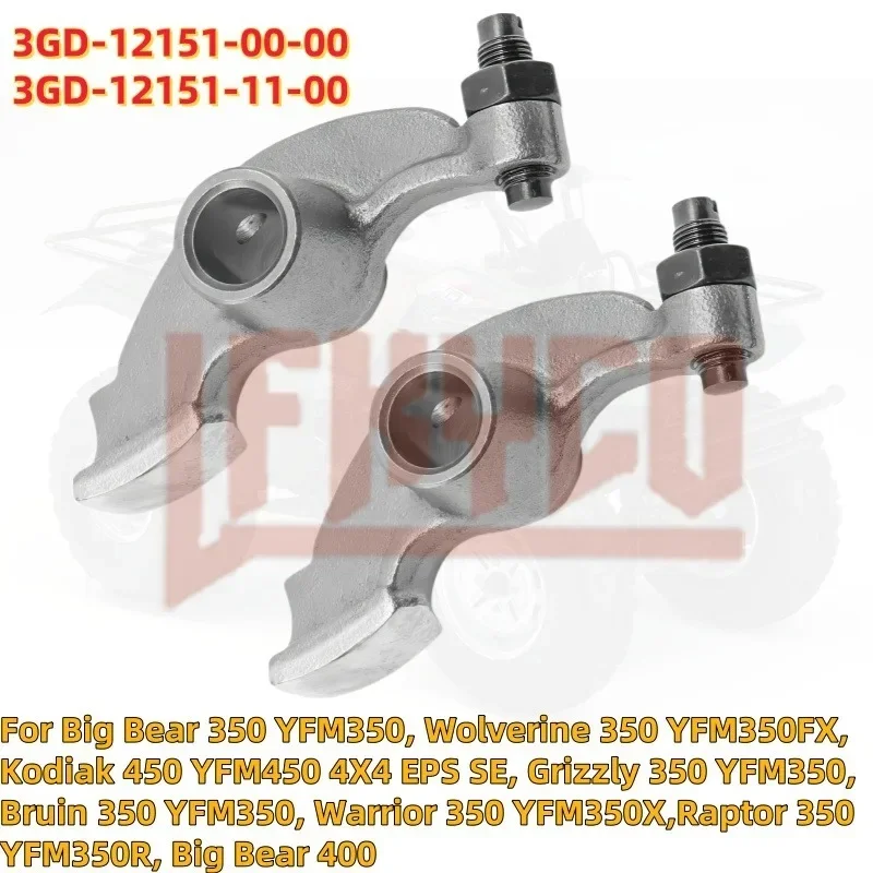 

Motorcycle Rocker Arm Kit for Yamaha Big Bear Bruin Grizzly Kodiak Raptor Moto Rhino Terrapro Warrior YFM YXR YFP 350 400 450