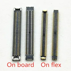 2-10pcs LCD Display Screen Flex FPC Connector For Samsung Galaxy Note 10 Lite N770F S20FE S20 FE A21S A217F Plug On Board 78Pin