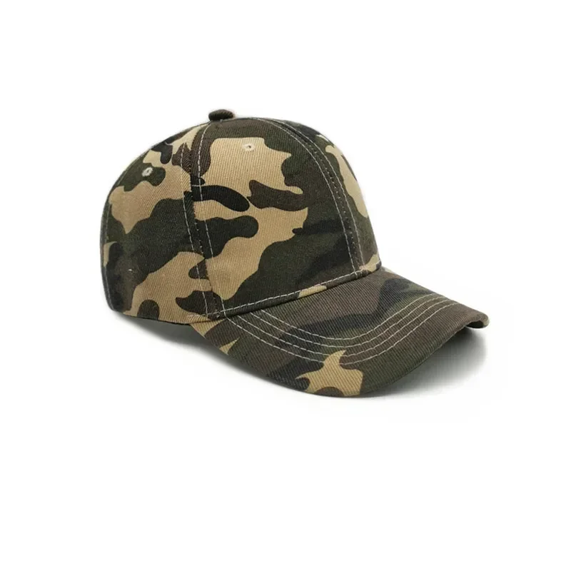 Casquette Peaked Cap Adjustable Camo Tactical Cap for Outdoor Sports Sunhat Baseball Cap Military Training Camo Hat Hunting Hats