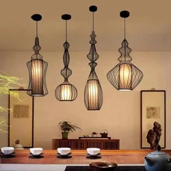 Tibet Pendant Lamp American retro birdcage light for Dining Room Bedroom Suspension Luminaire Vintage rustic restaurant lamp