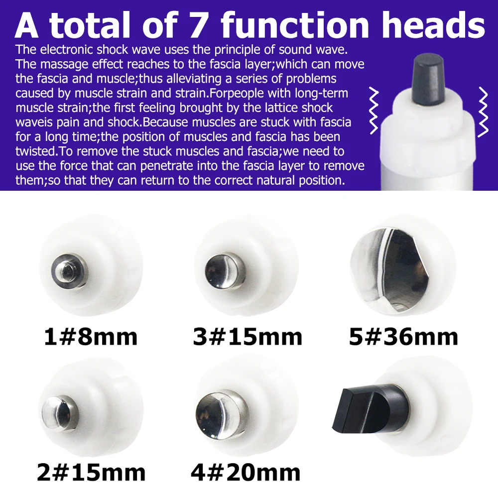 آلة العلاج بالمستخدمين لعلاج الضعف الجنسي والضعف الجنسي وتخفيف آلام العمود الفقري تدليك الاسترخاء 2 في 1 مدلك 300MJ #6