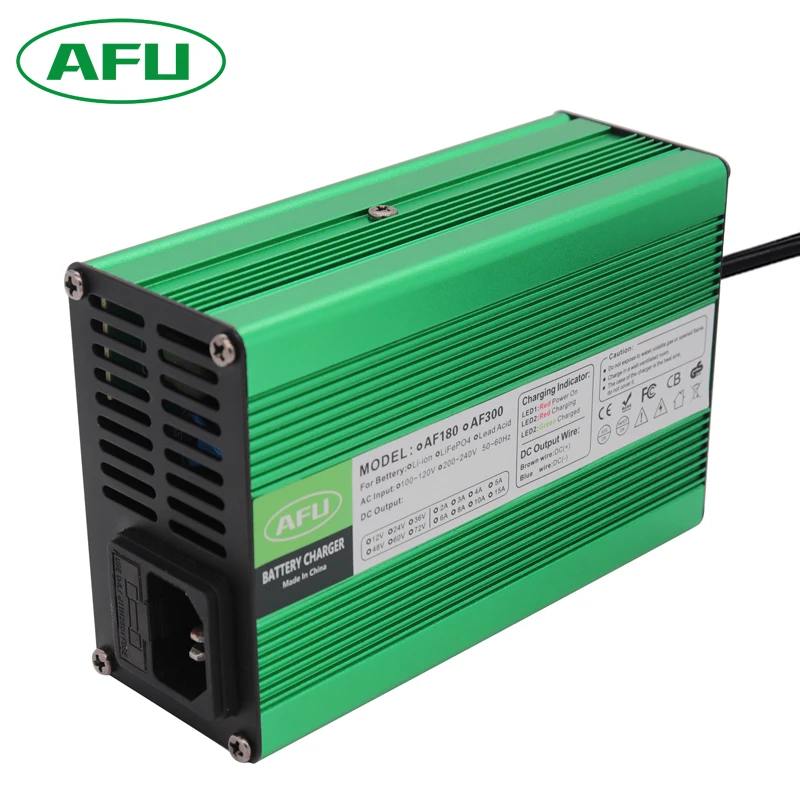 25.2V 10A Li-ion Battery Smart Charger Used for 6S 22.2V 24V Li-ion Battery Smart Charger