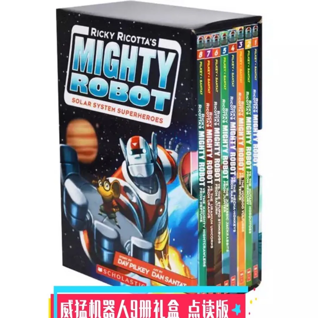 Ricky Ricotta's Mighty Robot 9 Englische Bilderbücher Kinderbücher