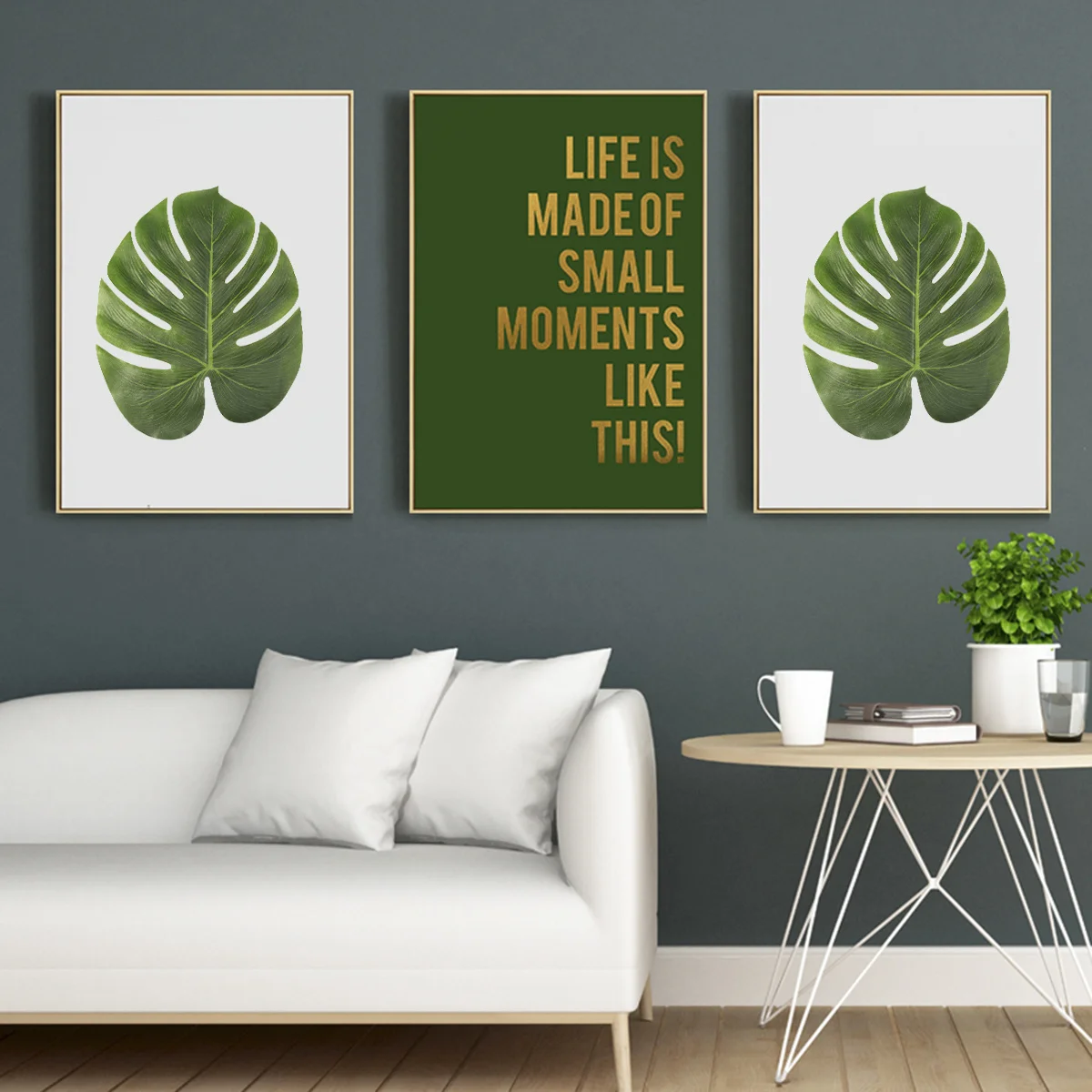 

30Pcs Simulation Artificial Plant Monstera Leaves Green Tropical Leaves Home Garden Balcony Decoration Flower Arrangement DIY