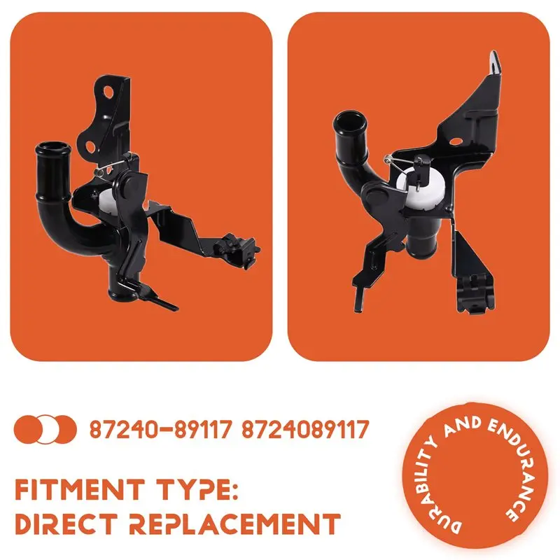 AC23-87240-89117 8724089117 سيارة HVAC المبرد سخان التحكم الملف اللولبي صمام لتويوتا 4 عداء بيك اب 1985-1989 #2