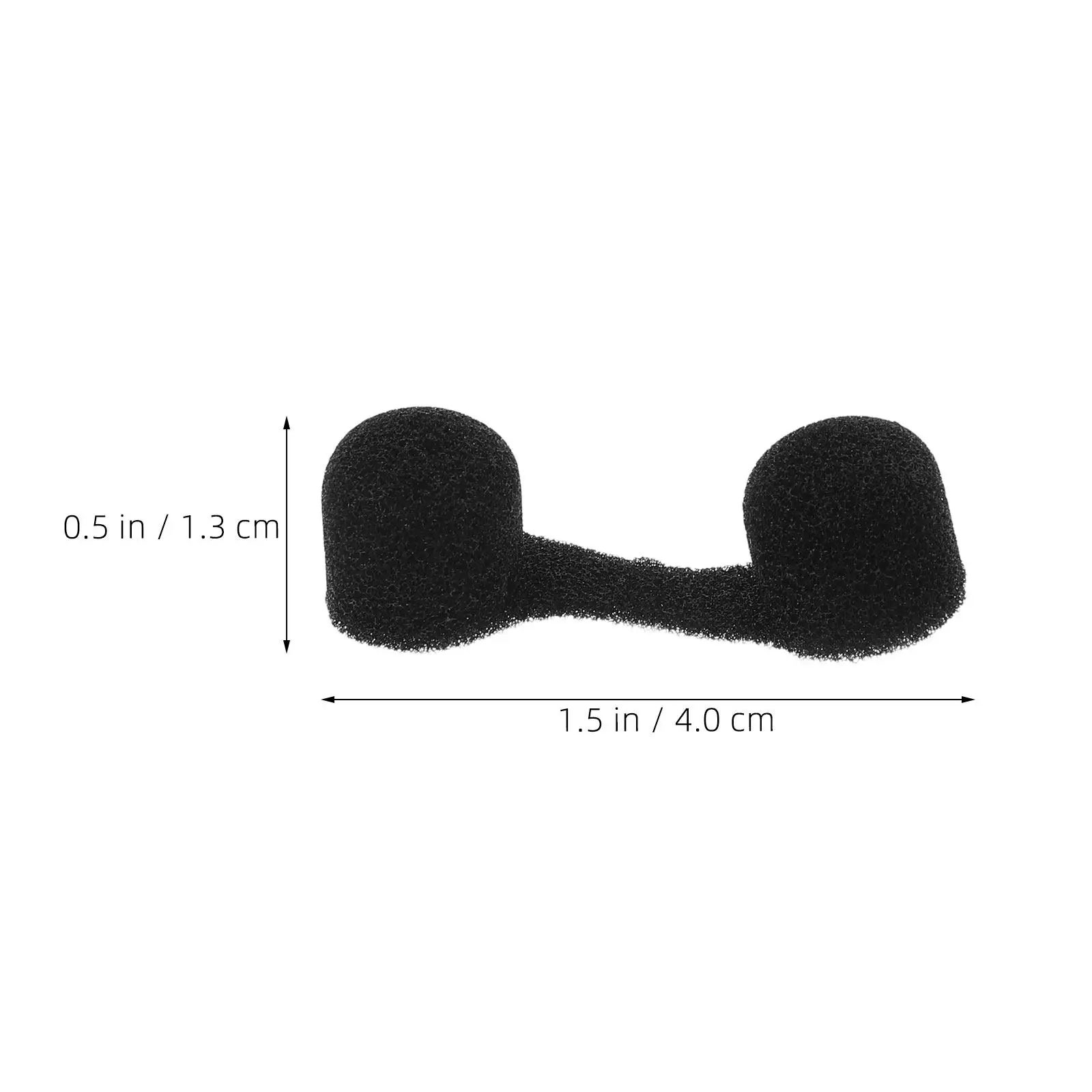 80Pcs Nose Dust Filters Soft Sponge Breathable Nose Plugs Disposable Invisible Protection for Pollution Allergies Work Outdoors