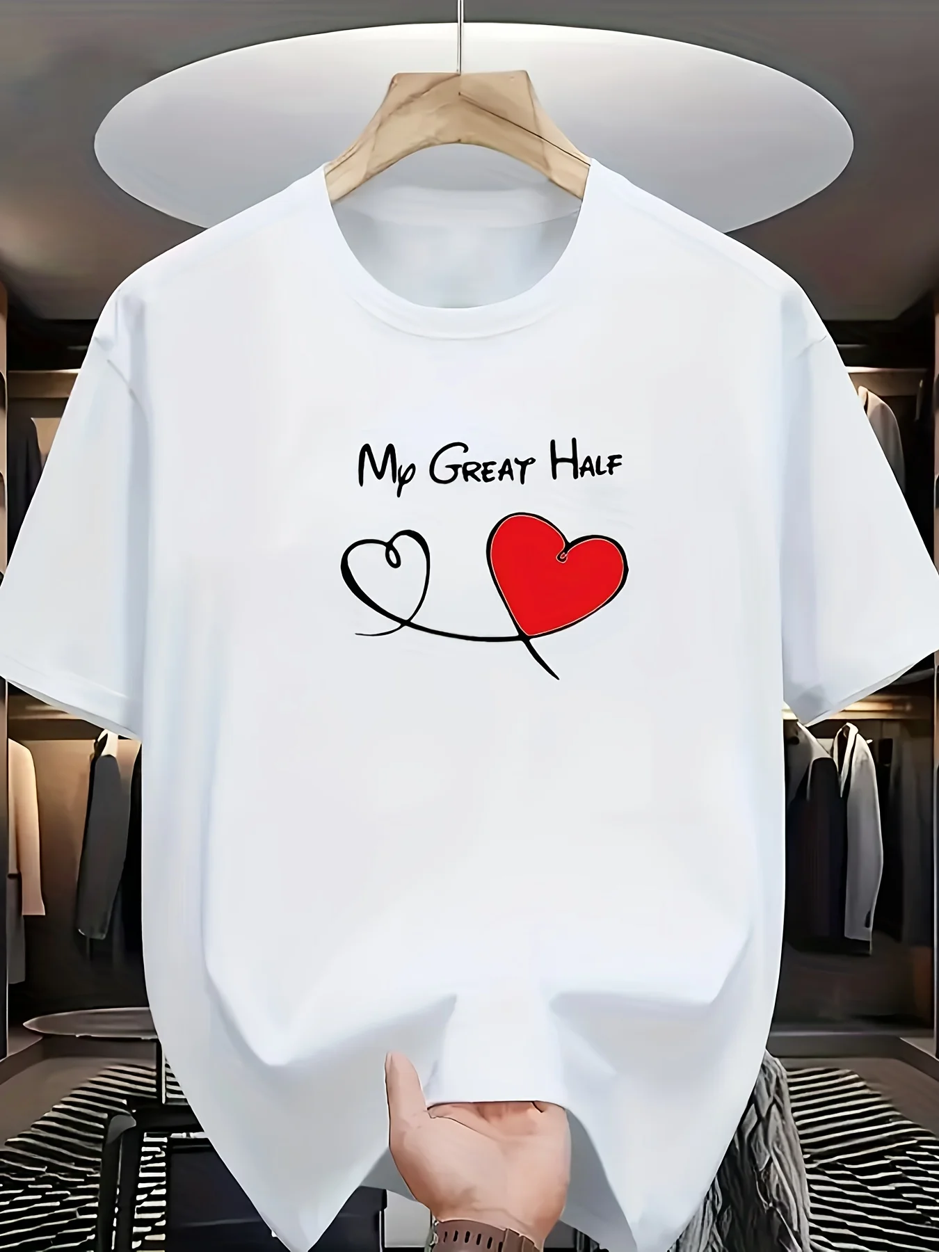 Crew Neck Short Sleeve T-Shirt | 