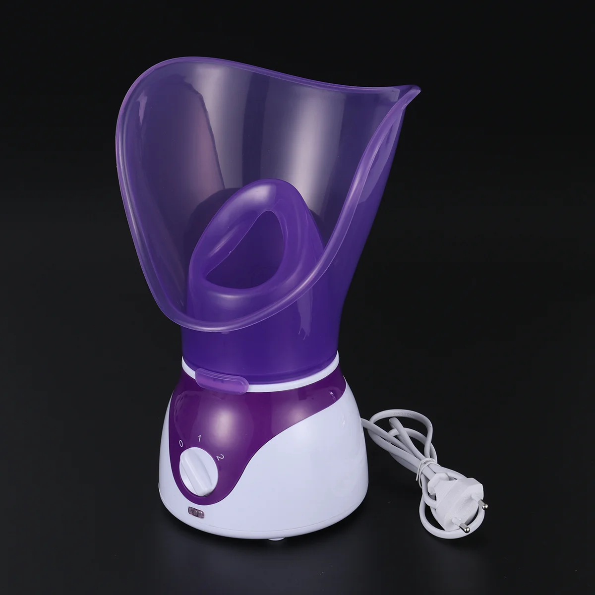 黒ずみ用フェイシャルスチーマー 2段階スチームフェイススパデバイス アロマセラピーオイル対応 ポータブルフェイス加湿器 ディープ