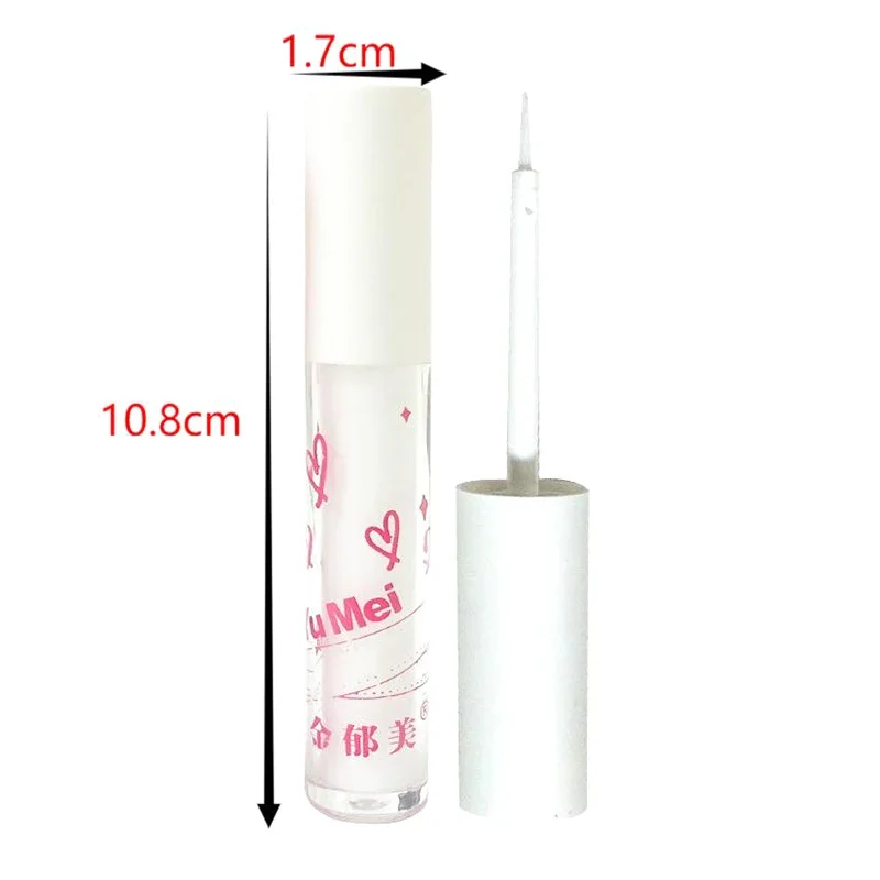 Kleber für falsche Wimpernverlängerung, wasserfest, schnell trocknend, langlebig, nicht reizend, klares Wimpernprimer-Werkzeug