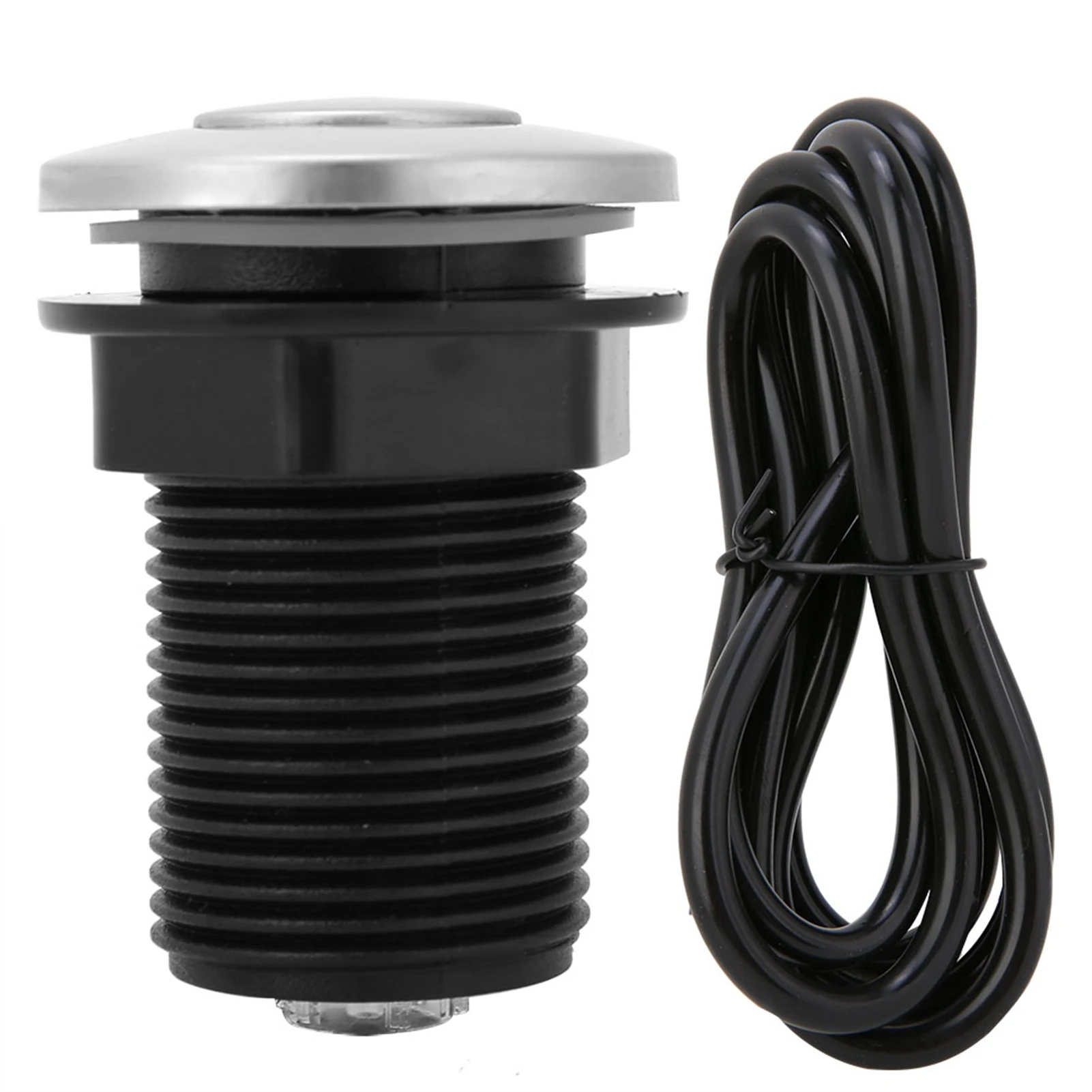 Self lock Air Switch Garbage Scrap 32mm Air Switch Automatic Selflock Button Pneumatic Air Hose Kit