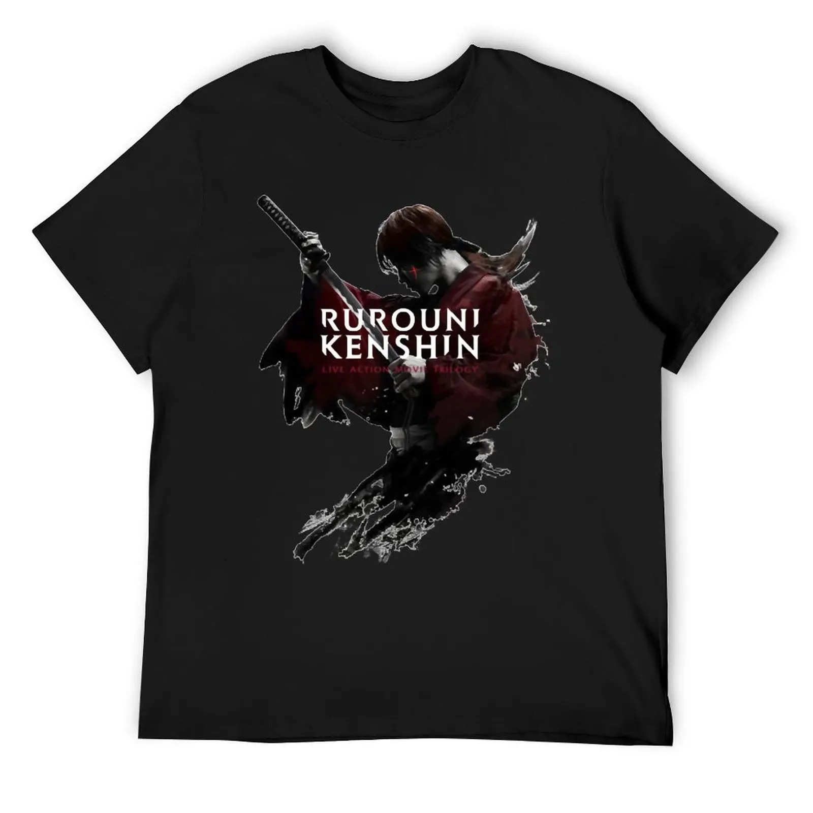 

Rurouni Kenshin Live Actionn T-Shirt plus size tops anime tshirt graphic shirts anime clothes Men's clothing