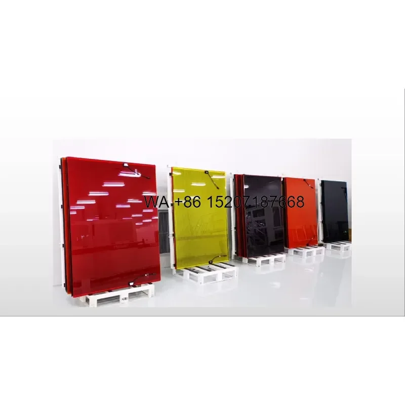Wmwmnu New Building Material BIPV Customizable Color Thin Film Transparent Solar Panel Optimal Thickness CdTe Glass Solar