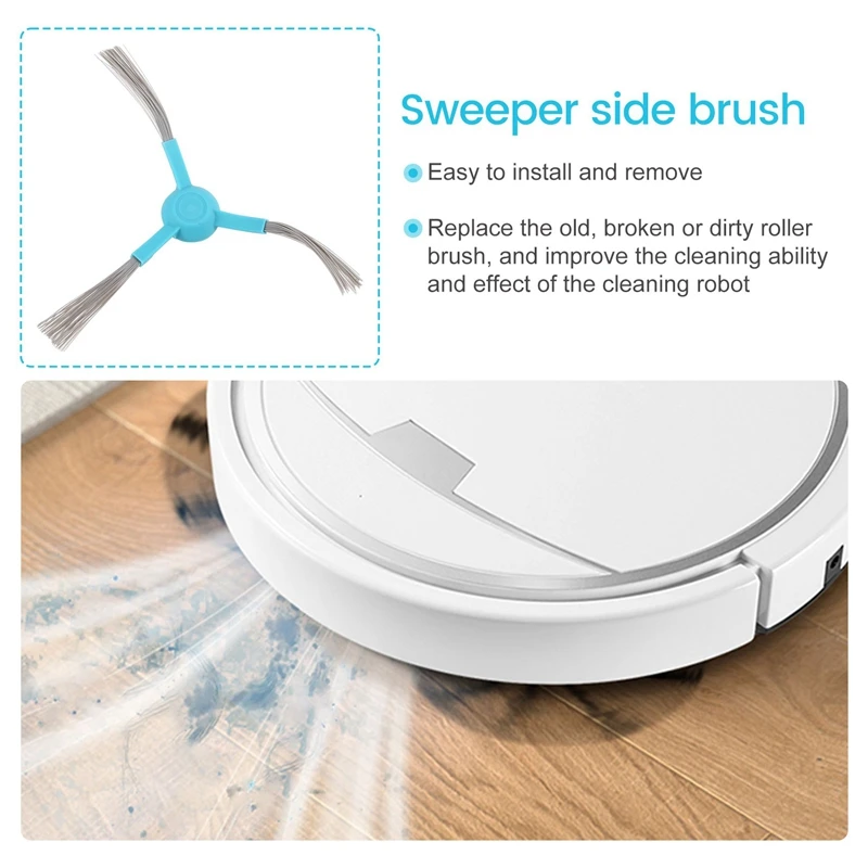 Roller Side Brush Hepa Filter Mop Cloth Replacement Parts For Cecotec Conga 1690 Pro Robotic Vacuum Cleaner Spare Parts