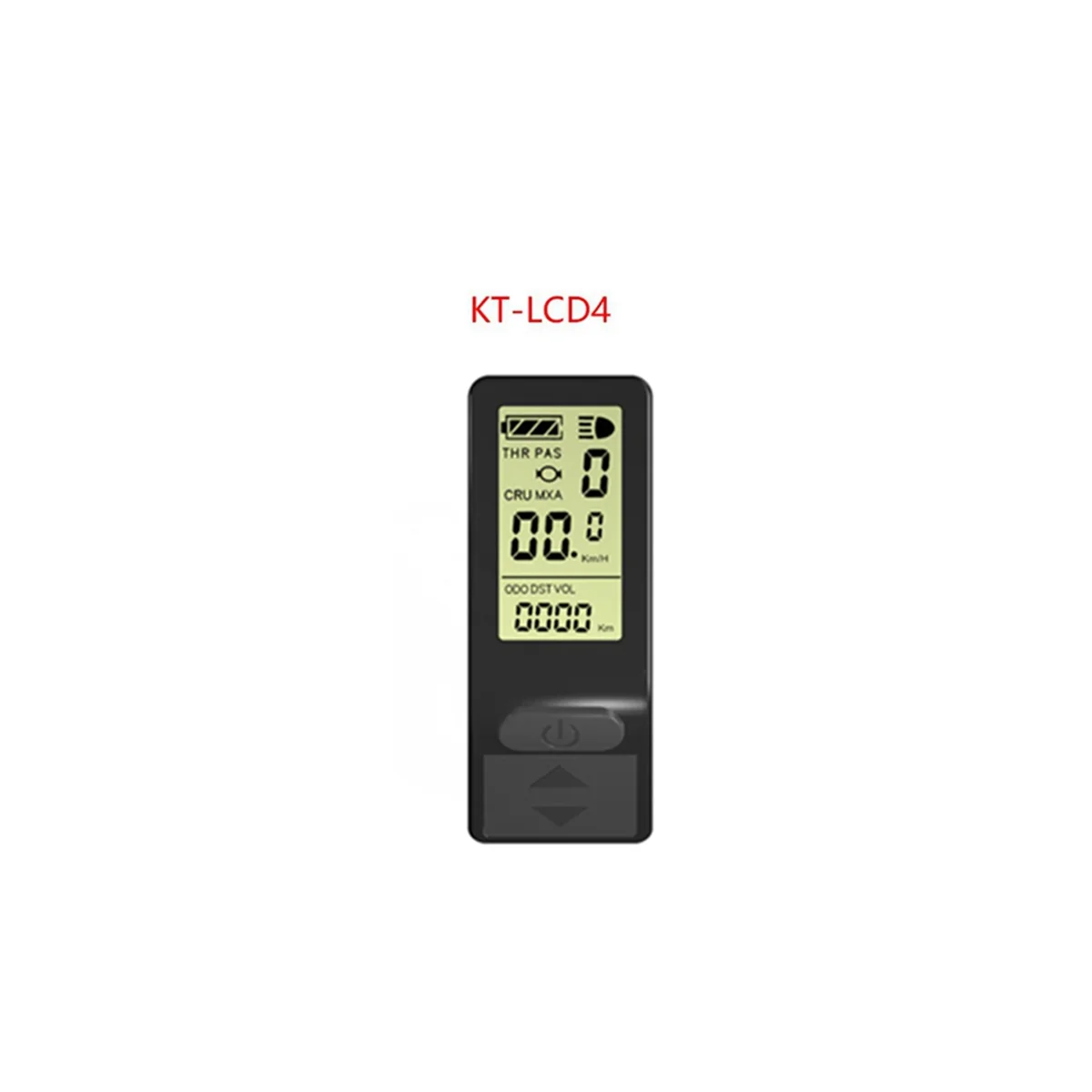 

E-Bike LCD Display Mini Meter KT-LCD4 Display Compatible with 24V 36V 48V KT Controller E-Bike Conversion Kit