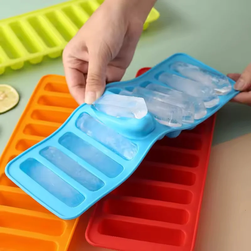 1PC Summer Artifact Silicone Ice Cube Tray Mold Fits for Water Bottle Ice Cream Markers Tools