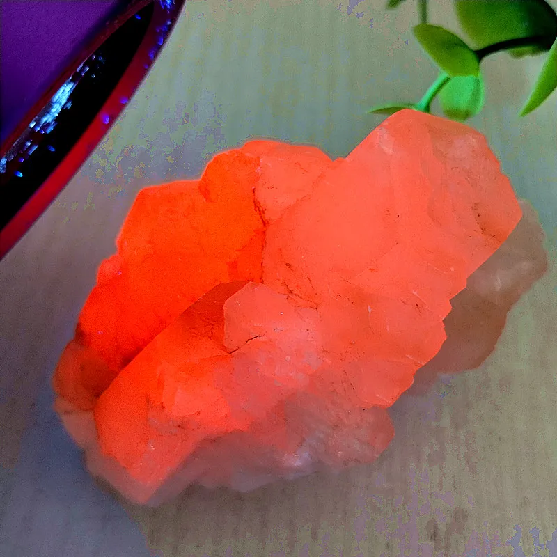 A Natural Stone Pink Calcite Effective Response Crystal Mineral Specimen Pact energy healing talisman