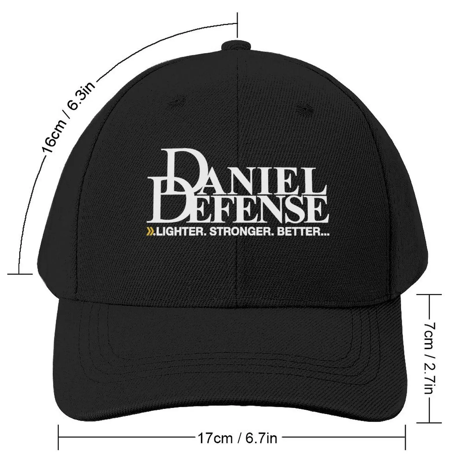 Daniel Defense Logo Baseball Cap Streetwear Hat Man Luxury Caps For Men Women's