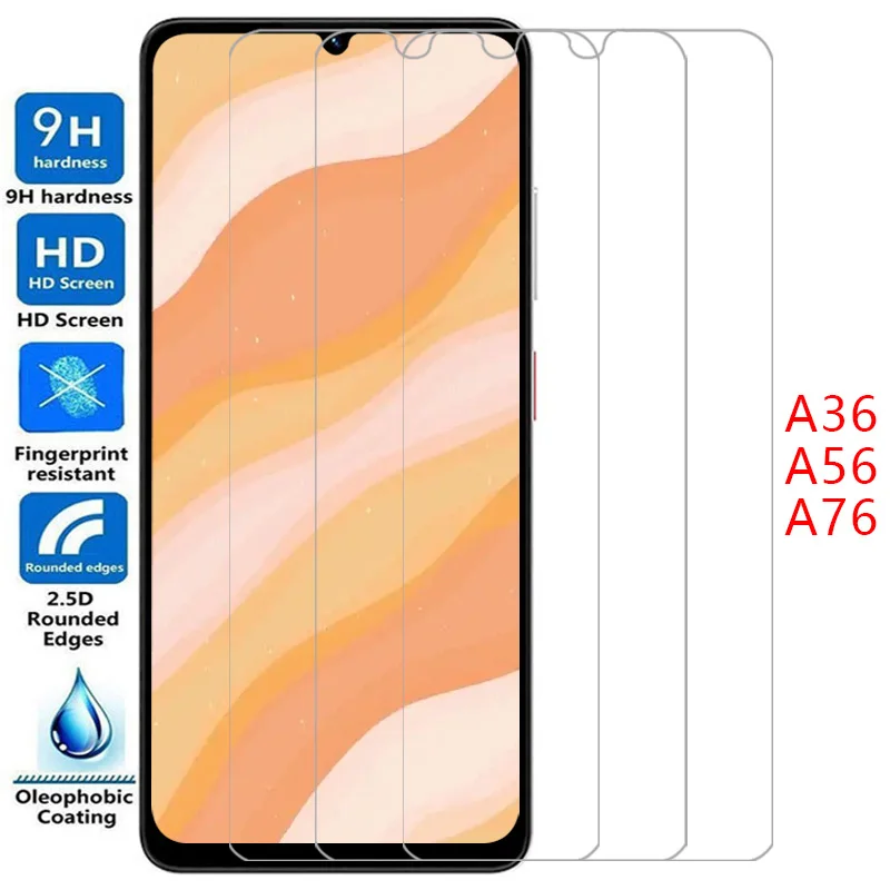 Protector de pantalla para ZTE Nubia Blade A36 A56 A76, cristal templado protector para Blade A36, Blade A56, Blade A76, A 36, 56, 76, 76A, 56A, película protectora