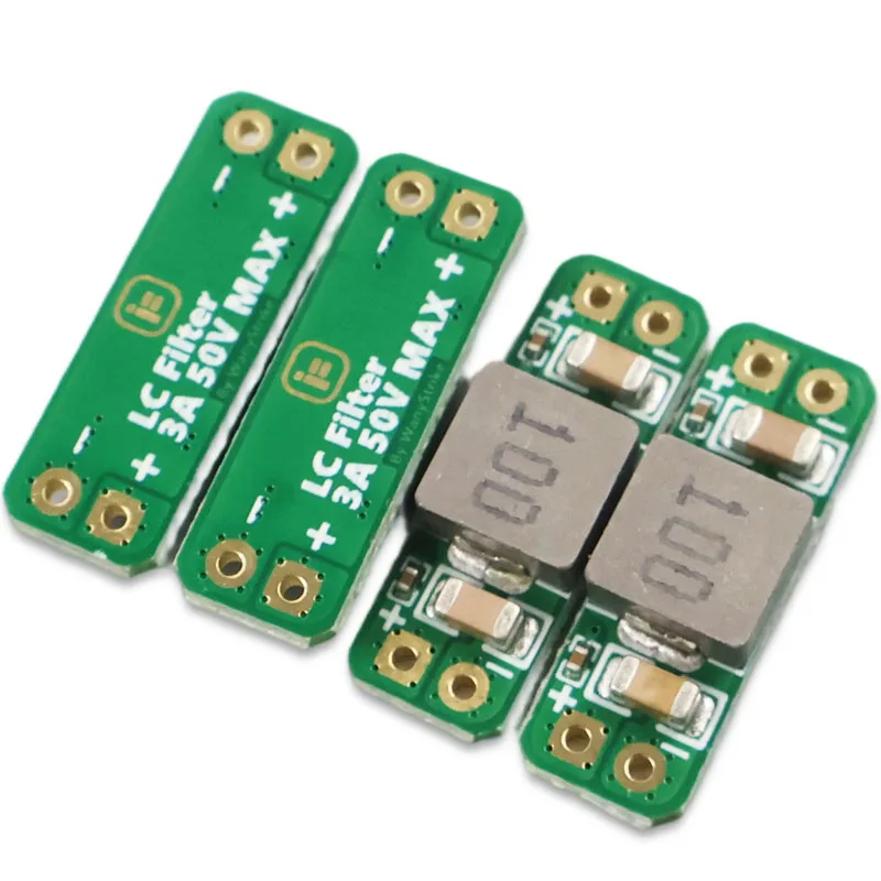 LC Filter Module 3A 5-30V Built-in Reverse Polarity Protection Reduce the Effect of Radiated Interference for FPV Drone