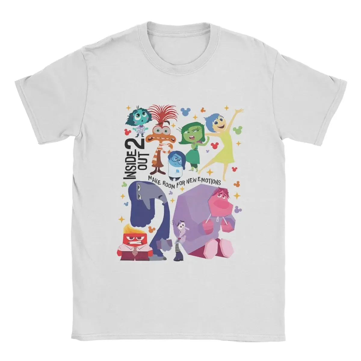 Мужская футболка с круглым вырезом, из натурального хлопка, с коротким рукавом