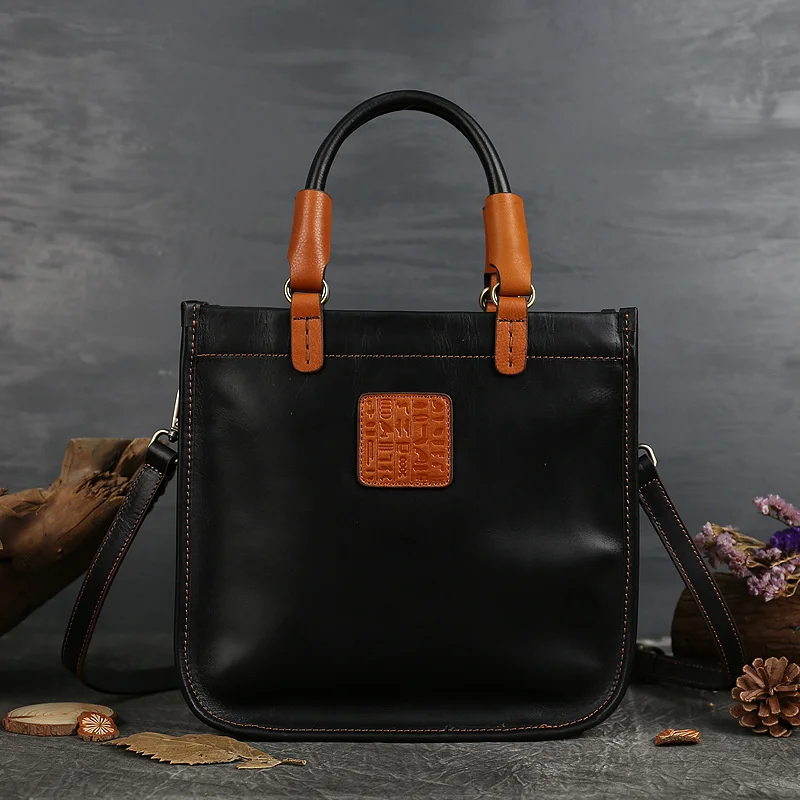 MOTAORA-Bolsa De Couro Genuíno Vintage para As Mulheres, Natureza Sacos De Couro, Tote Casual, Alta Qualidade, Feminino, Designer De Luxo, Novo, 2024