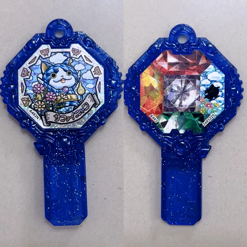 妖怪ウォッチフィギュアモンスター 1 個人形キーゲームカードチップバッグペンダントキーホルダー装飾品アクセサリーコレクションおもちゃ