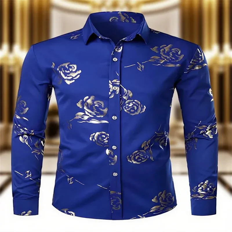 2026 New Men's Business-Casual Long-Sleeve Shirt – Autumn/Winter Top for Daily Wear – Fast Shipping – Extended Sizes up to 6XL