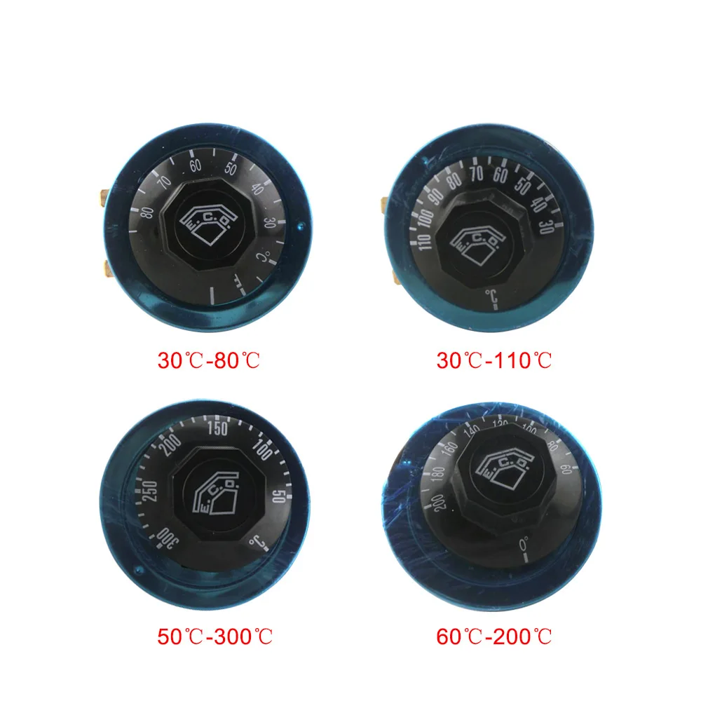 Ручка термостата водонагревателя, регулятор температуры 30-80/30-110/50-300/60-200, водонепроницаемый пластиковый корпус по Цельсию