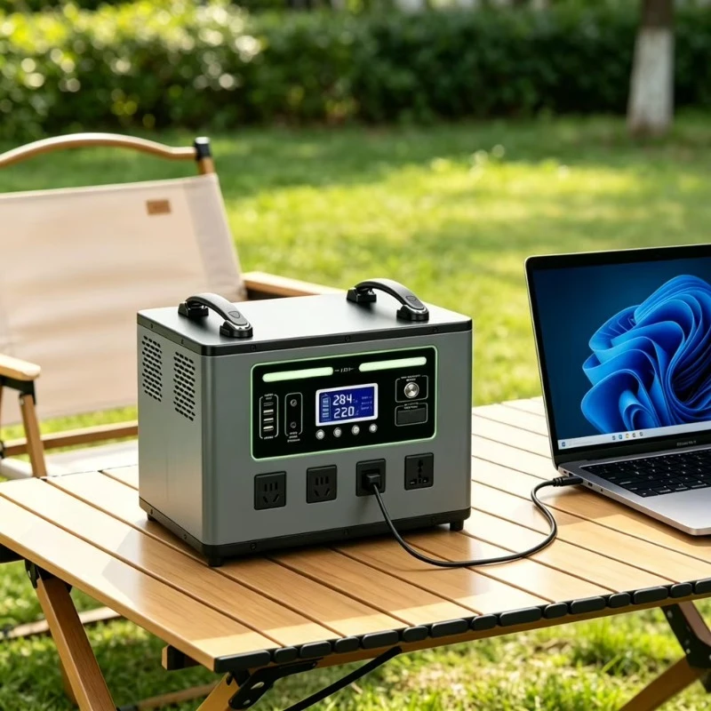 Portable Power Station 2200W Peak 4000W 2200Wh/2560Wh LiFePO4 Battery Solar Generator for Home Use Power