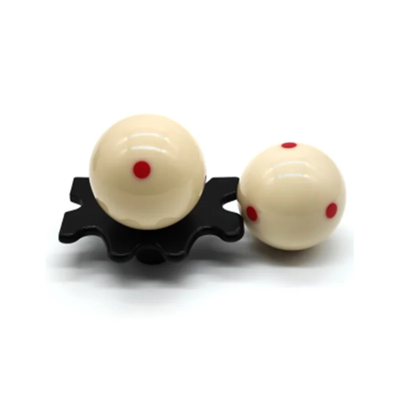 

High Quality 8A Grade Durable 2-1/4''(57.2mm) Billiard Pool Cue Ball of 6 Red Dots Billiard Practice Training Cue Ball for Sale