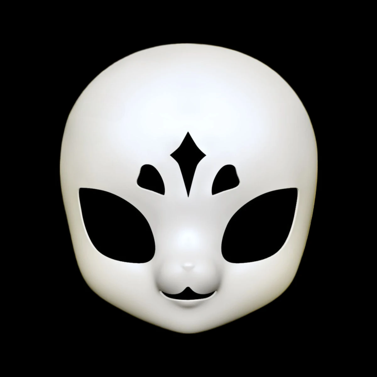 Kigurumi Base Mask Resin Material Fury 3D Printing Cat Type Cute Girl Skull COS Accessories Fursuit DIY Props