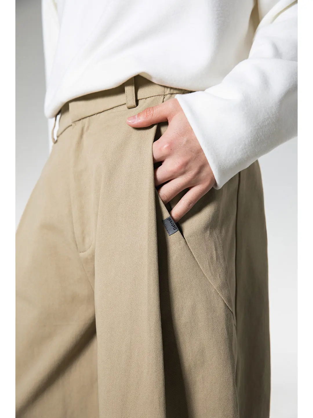 

Мужские зимние повседневные брюки из утолщенного хлопка в американском стиле, свободные прямые брюки с широкими штанинами, в японском ретро-стиле, свободного кроя