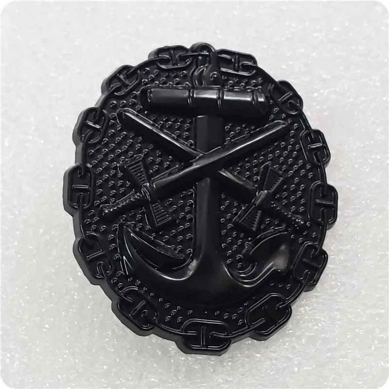 WWII German Naval Wound black Badge COPY